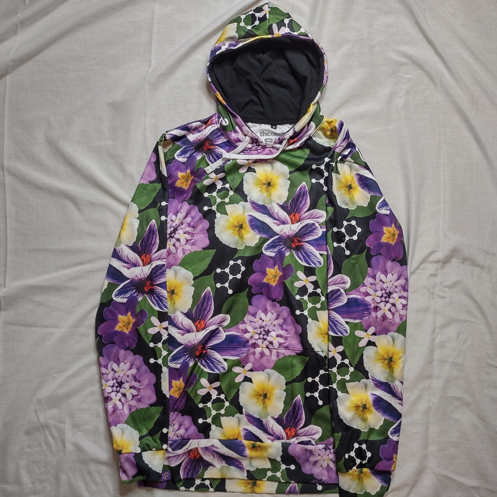 A Floral Slight Water Resistant Jacket